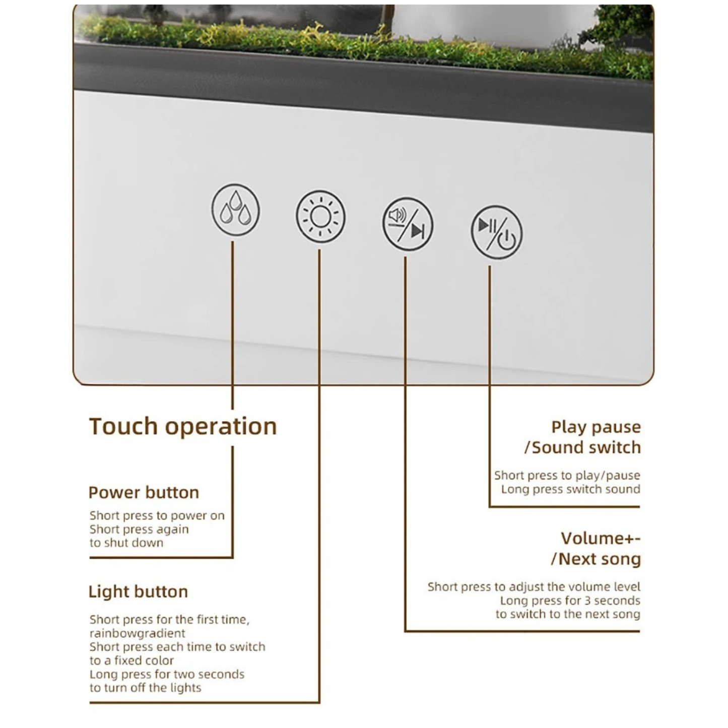 Raindrop Air Humidifier